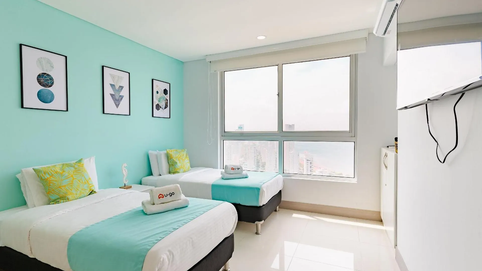Apartmán U-Go Palmetto Beach - Lujo Frente Al Mar Cartagena